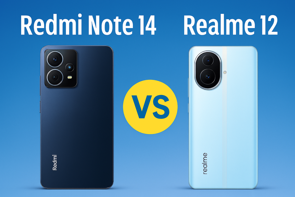 Redmi Note 14 vs Realme 12