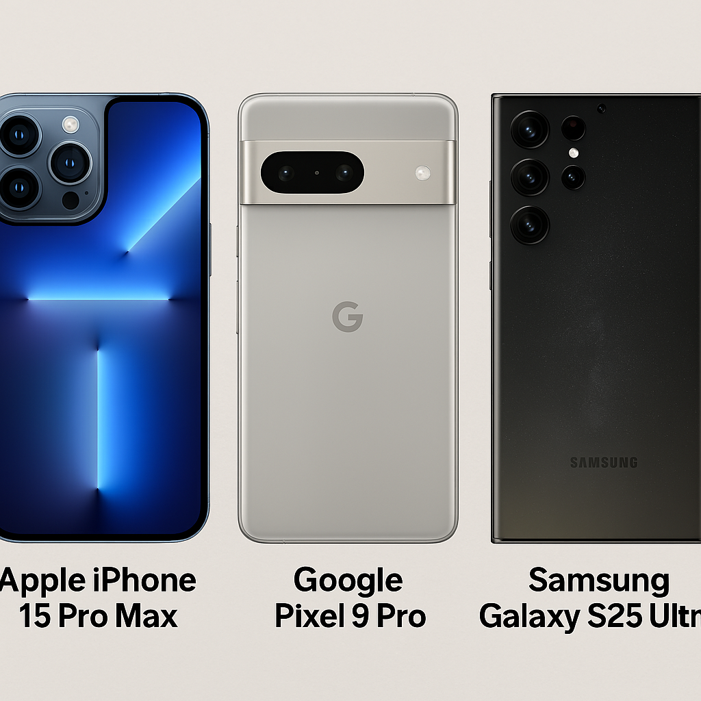 smsung vs apple vs google pixel
